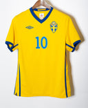 Sweden 2010 Ibrahimovic Home Kit (L)