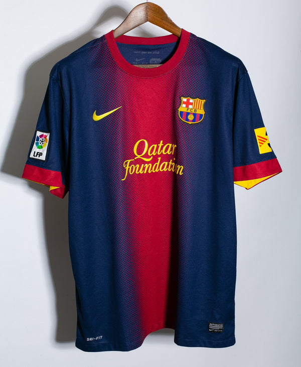Barcelona 2012-13 Messi Home Kit (XL)
