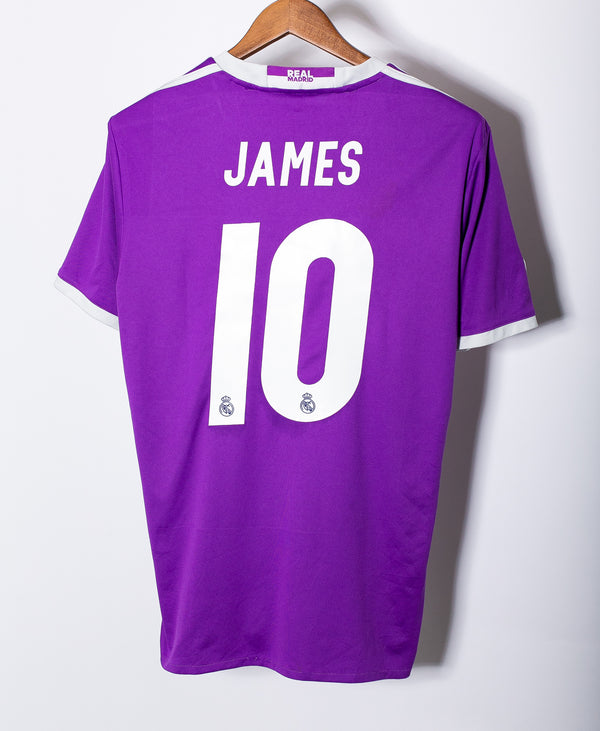 Real Madrid 2016-17 James Away Kit (M)