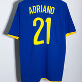 Brazil 2008 Adriano Away Kit (XL)
