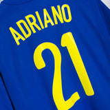 Brazil 2008 Adriano Away Kit (XL)