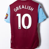 Aston Villa 2019-20 Grealish Home Kit (L)