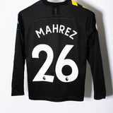 Manchester City 2019-20 Mahrez Long Sleeve Away Kit (YL)