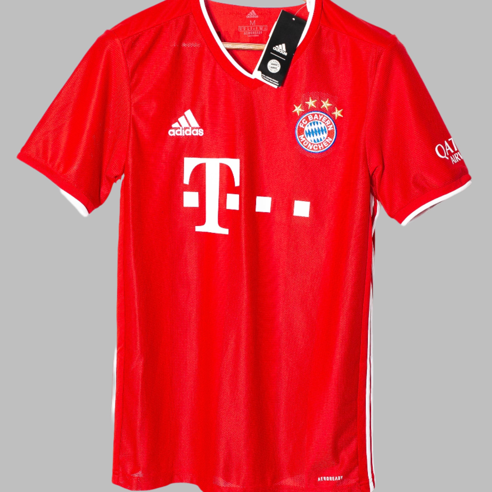 Bayern Munchen 2020-21 Sane Home Kit NWT (M)