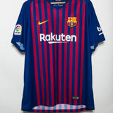 Barcelona 2018-19 Messi Home Kit (2XL)