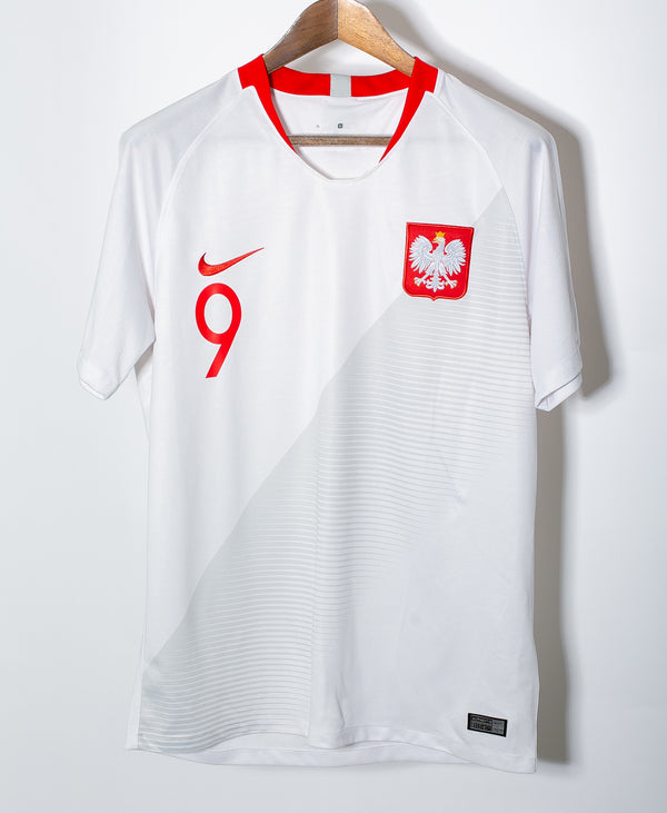 Poland 2018 Lewandowski Away Kit (L)