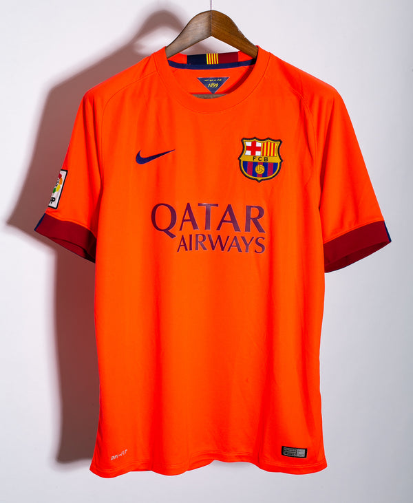 Barcelona 2014-15 Messi Away Kit (L)