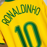 Brazil 2006 Ronaldinho Home Kit (M)