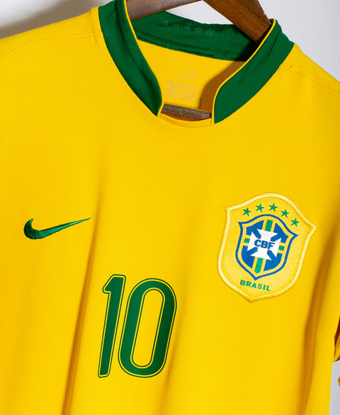 Brazil 2006 Ronaldinho Home Kit (M)