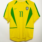Brazil 2002 Ronaldinho Home Kit (M)