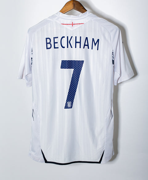 England 2008 Beckham Home Kit (M)