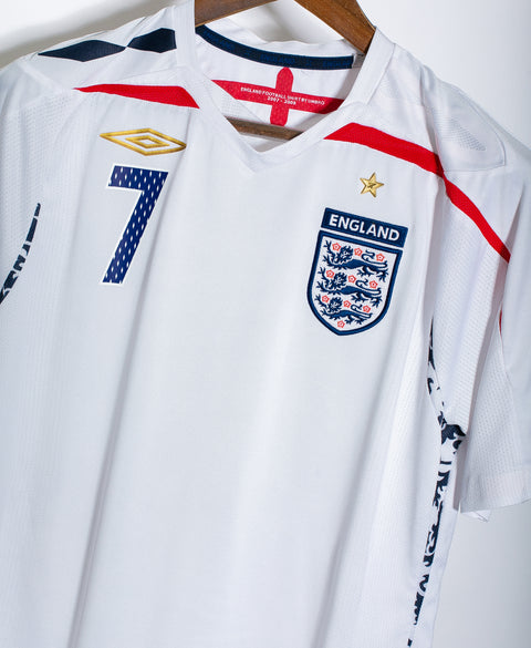 England 2008 Beckham Home Kit (M)