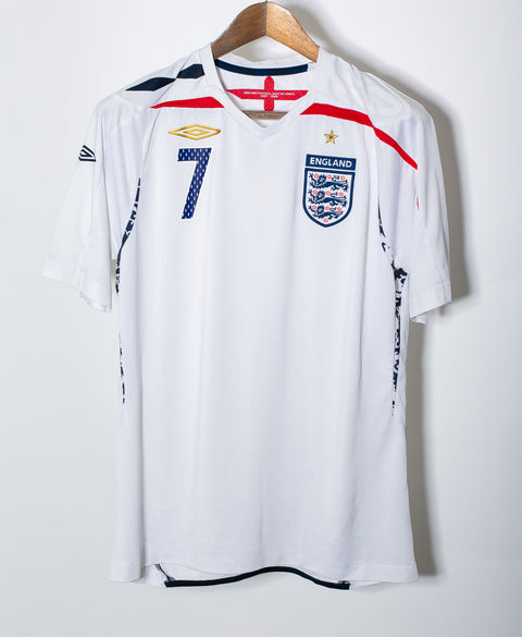 England 2008 Beckham Home Kit (M)