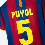 Barcelona 2010-11 Puyol Home Kit (M)