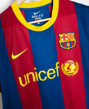 Barcelona 2010-11 Puyol Home Kit (M)