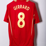 Liverpool 2005-06 Gerrard European Home Kit (L)