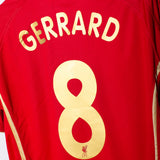 Liverpool 2005-06 Gerrard European Home Kit (L)