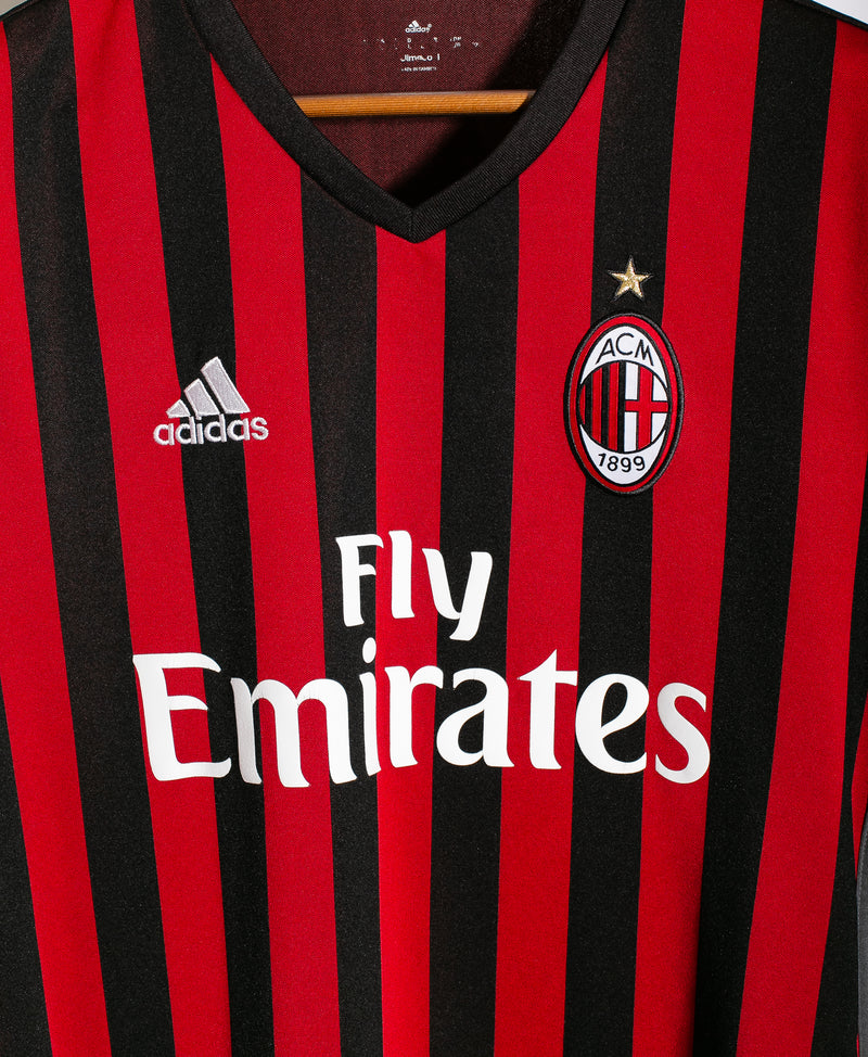 AC Milan 2016-17 Lapadula Home Kit (L)