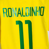 Brazil 2002 Ronaldinho Home Kit (M)