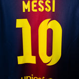 Barcelona 2012-13 Messi Home Kit (L)