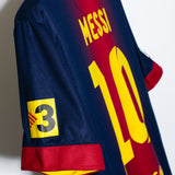 Barcelona 2012-13 Messi Home Kit (L)