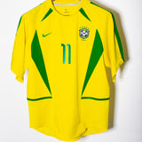 Brazil 2002 Ronaldinho Home Kit (M)