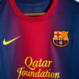 Barcelona 2012-13 Messi Home Kit (L)