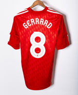 Liverpool 2010-11 Gerrard Home Kit (M)