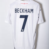 England 2008 Beckham Home Kit (L)