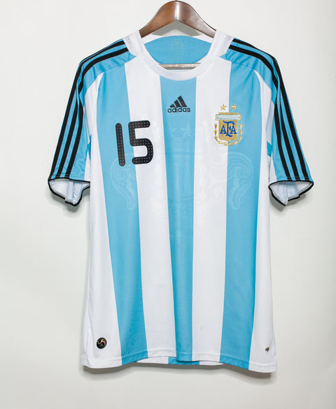 Argentina 2008 Messi Home Kit (L)