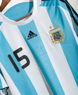 Argentina 2008 Messi Home Kit (L)
