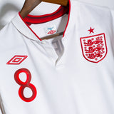 England 2012 Lampard Long Sleeve Home Kit (L)