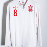England 2012 Lampard Long Sleeve Home Kit (L)