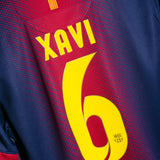 Barcelona 2012-13 Xavi Home Kit (M)