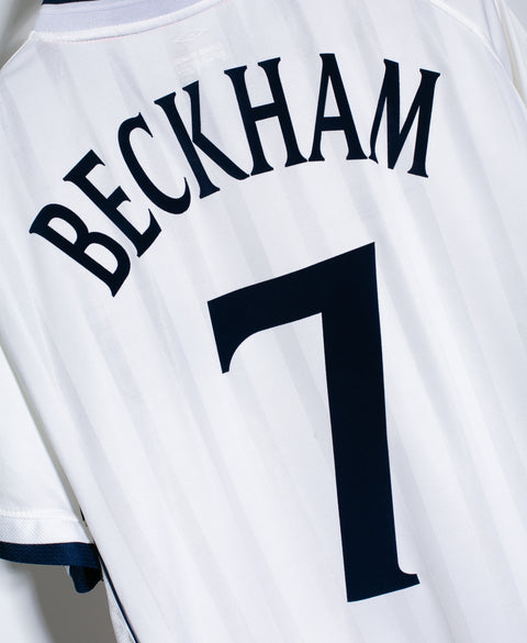 England 2002 Beckham Home Kit (XL)