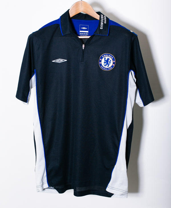 Chelsea 2005-06 Zip-Up Polo (L)