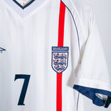 England 2002 Beckham Home Kit (XL)