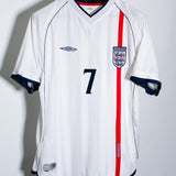 England 2002 Beckham Home Kit (XL)