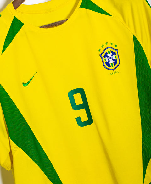 Brazil 2002 Ronaldo Home Kit (XL)