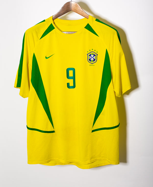 Brazil 2002 Ronaldo Home Kit (XL)