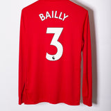Manchester United 2017-18 Bailly Long Sleeve Home Kit (M)