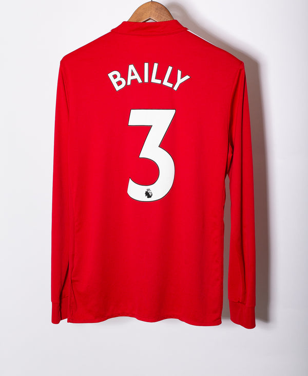 Manchester United 2017-18 Bailly Long Sleeve Home Kit (M)