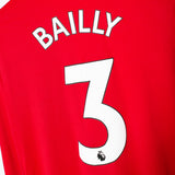 Manchester United 2017-18 Bailly Long Sleeve Home Kit (M)