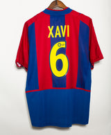 Barcelona 2002-03 Xavi Home Kit (L)