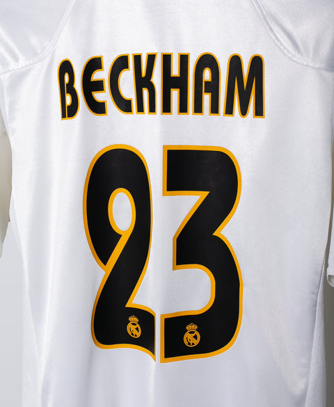 Real Madrid 2004-05 Beckham Home Kit (L)