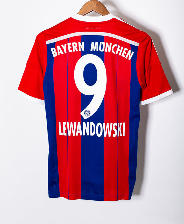 Bayern Munich 2014-15 Lewandowski Home Kit (S)