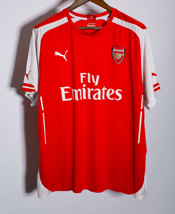 Arsenal 2014-15 Arteta Home Kit (3XL)