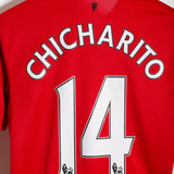 Manchester United 2013-14 Chicharito Home Kit ( M )