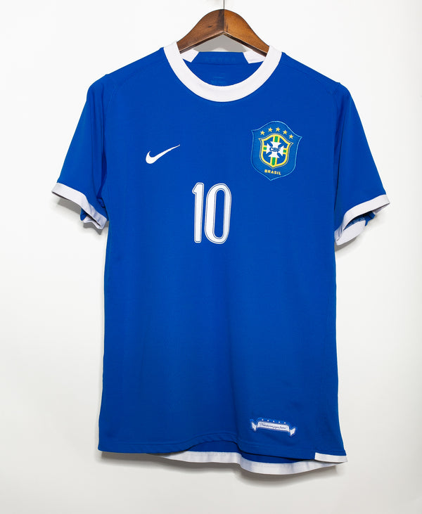 Brazil 2006 Ronaldinho Away Kit ( M )