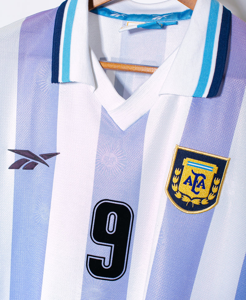 Argentina 1999 Batistuta Home Kit (L)